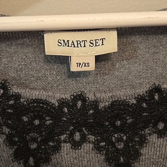 Smart Set Grey Sweater - Picture 3 of 3